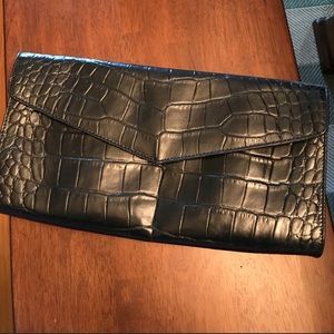 Genuine Croc Leather Clutch